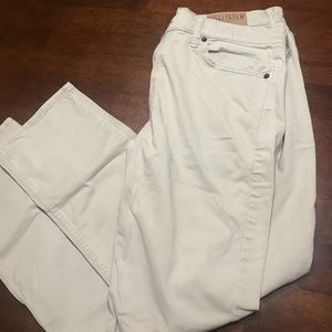 32x30 khaki Hollister skinny jeans